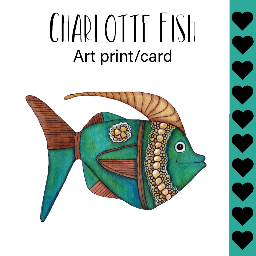 Chirkote Fish Charlotte Fish - Angel Whispers Art