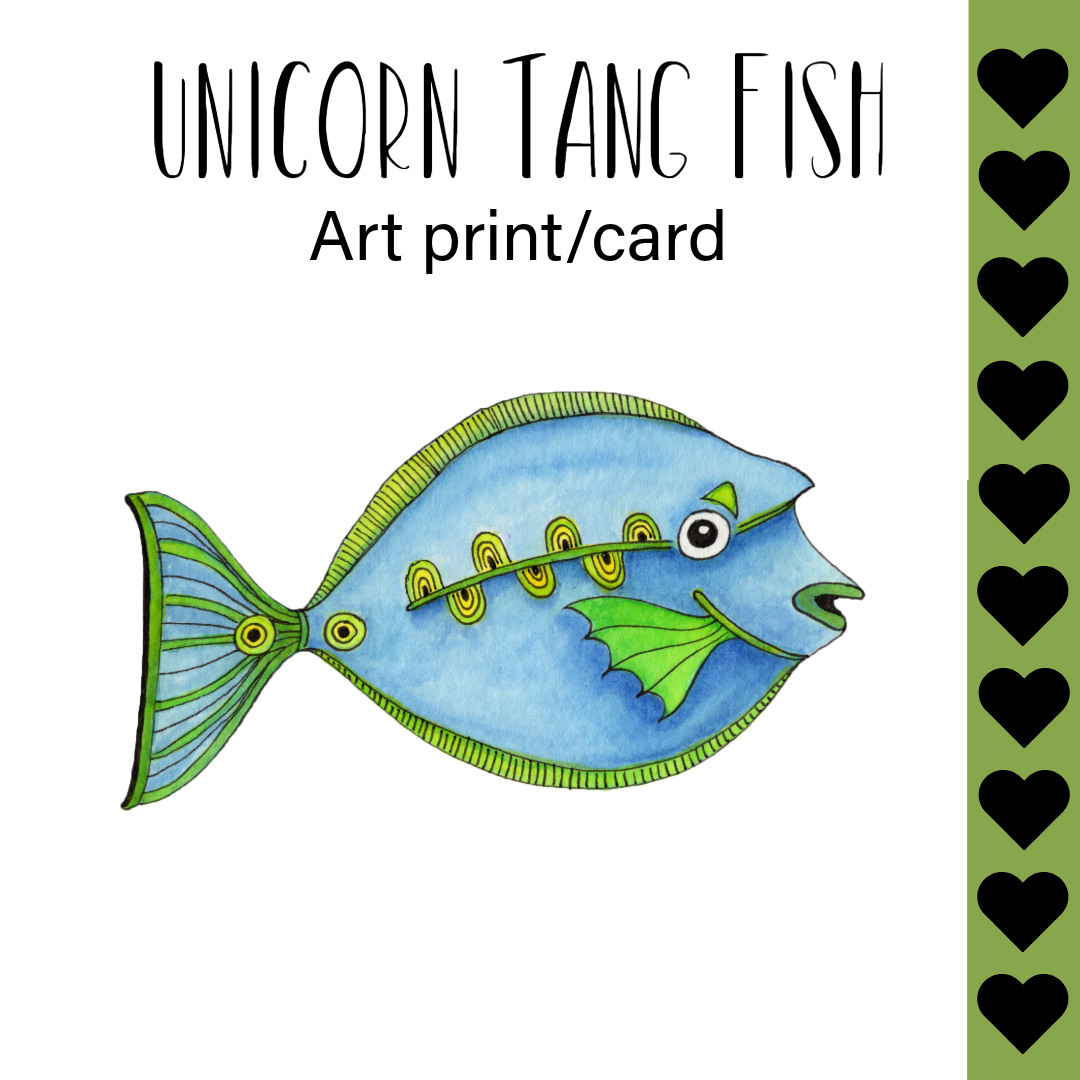 Unicorn Tang Fish
